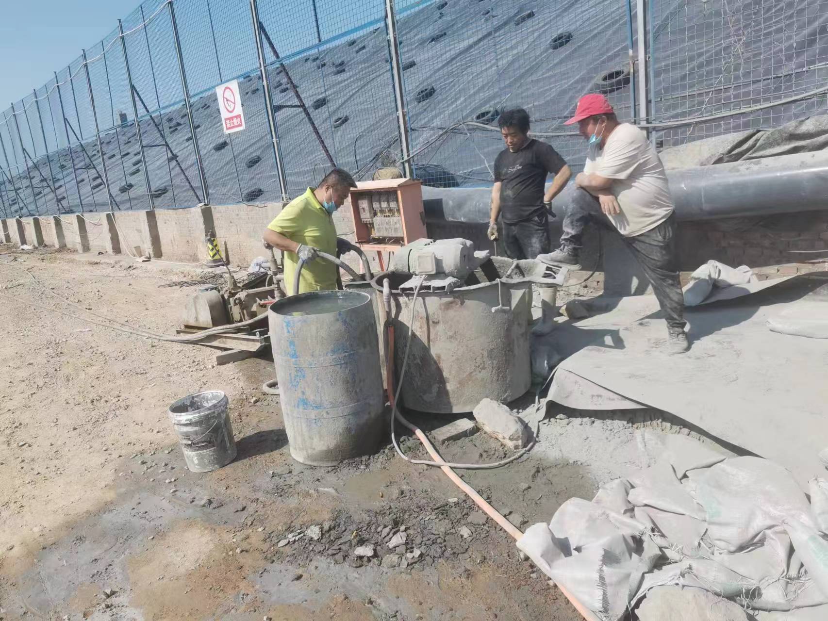 兰山袖阀管注浆